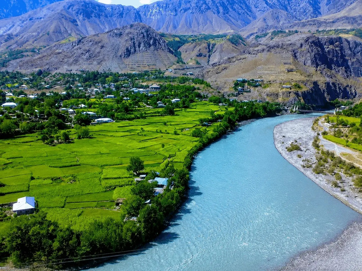 Chitral mountain landscape during a guided northern Pakistan tour
